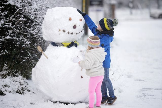 La nieve: un fenómeno meteorológico que da juego.