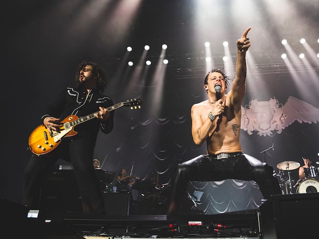 Yungblud actuando en el Palacio Vistalegre Arena en Madrid. / Mariano Regidor/Redferns