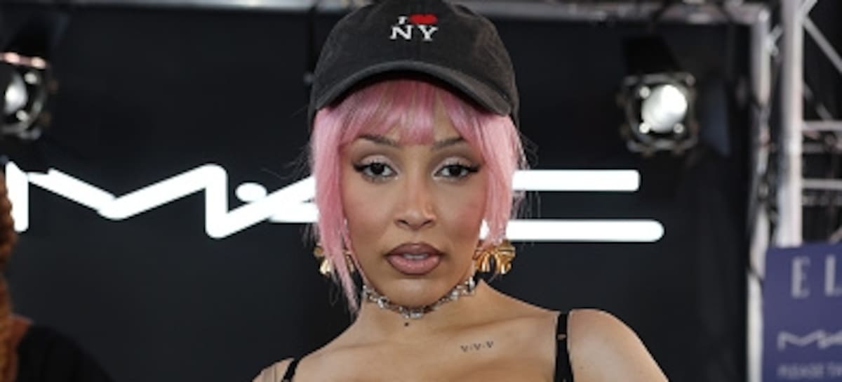 Doja Cat en un evento de cosmética en Londres, 28 de mayo de 2026.