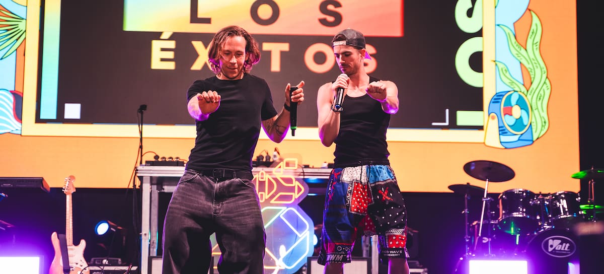 Un, dos, tres... suavecito para... ¿abajo? Menudo show nos dieron nuestros Óscar Martínez y Karin Herrero.