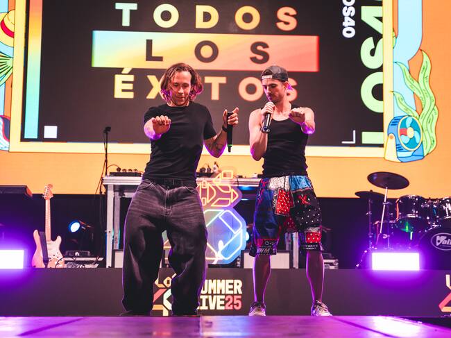 Un, dos, tres... suavecito para... ¿abajo? Menudo show nos dieron nuestros Óscar Martínez y Karin Herrero.