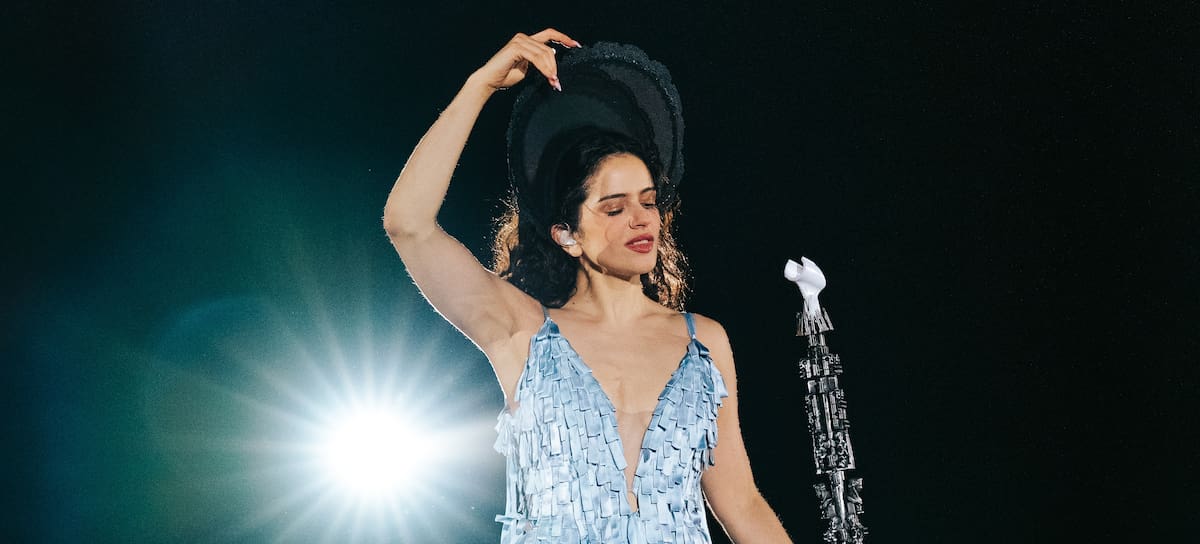 Rosalía en el inicio del LUX Tour en el TD Arena de Boston el 11 de junio de 2026