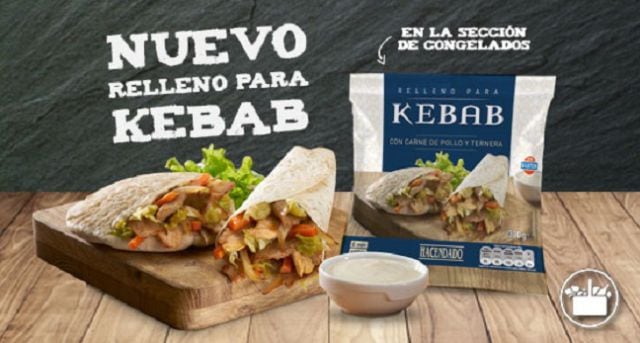 Relleno de kebab de Mercadona