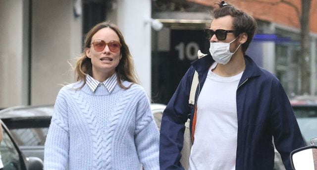 Harry Styles y Olivia Wilde paseando por Londres