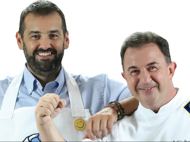 Martín Berasategui y David de Jorge en 'El Hormiguero'