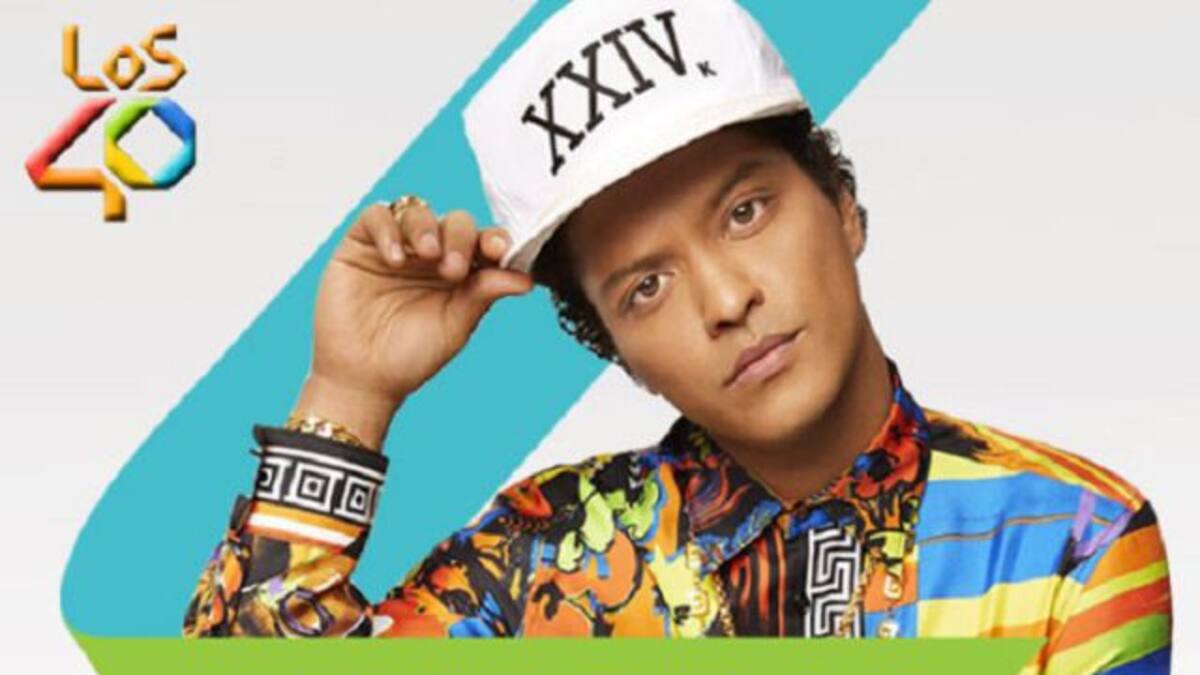 ¡Falta menos de un mes para el show de Bruno Mars!