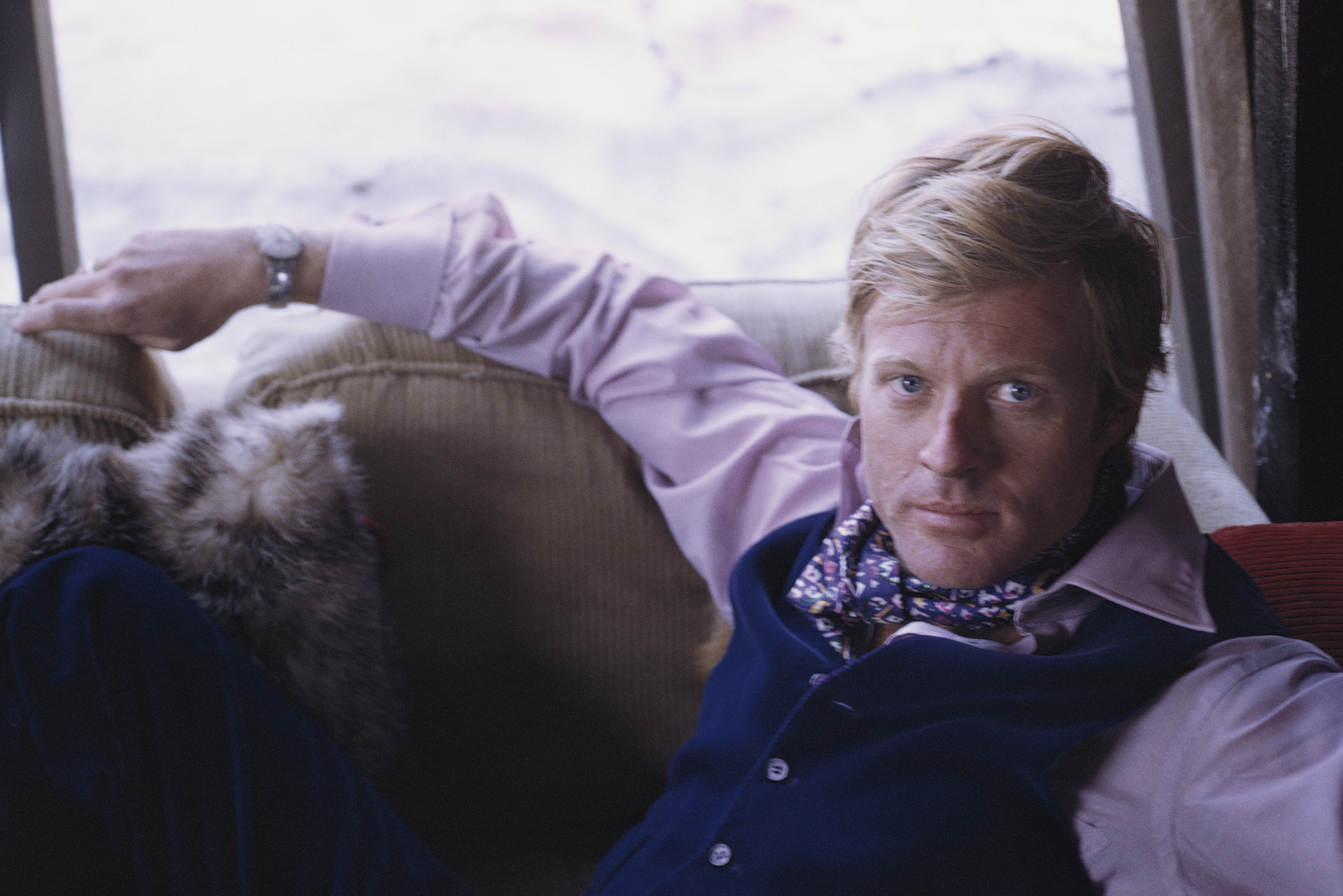 American actor Robert Redford en el rodaje de &#039;El descenso de la muerte&#039; en mayo de 1969. / Ernst Haas/Getty
