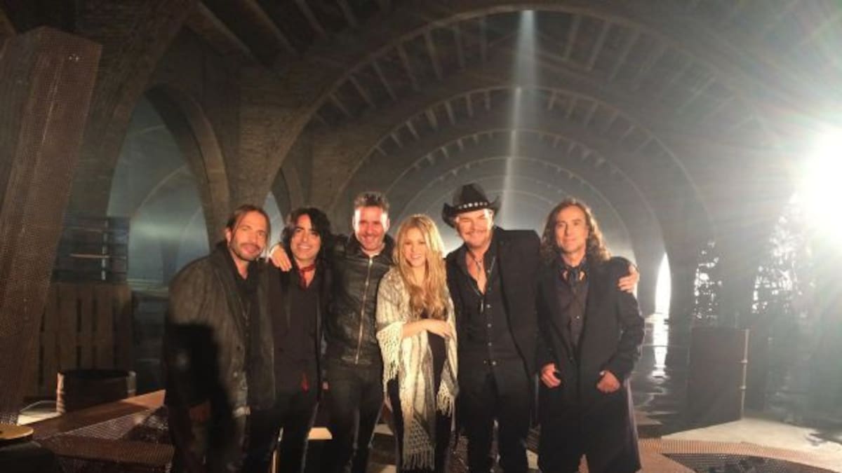 Shakira participa en el nuevo disco de Maná