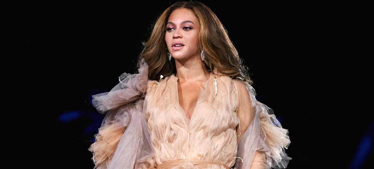 Beyoncé, durante un show de su On the run II Tour
