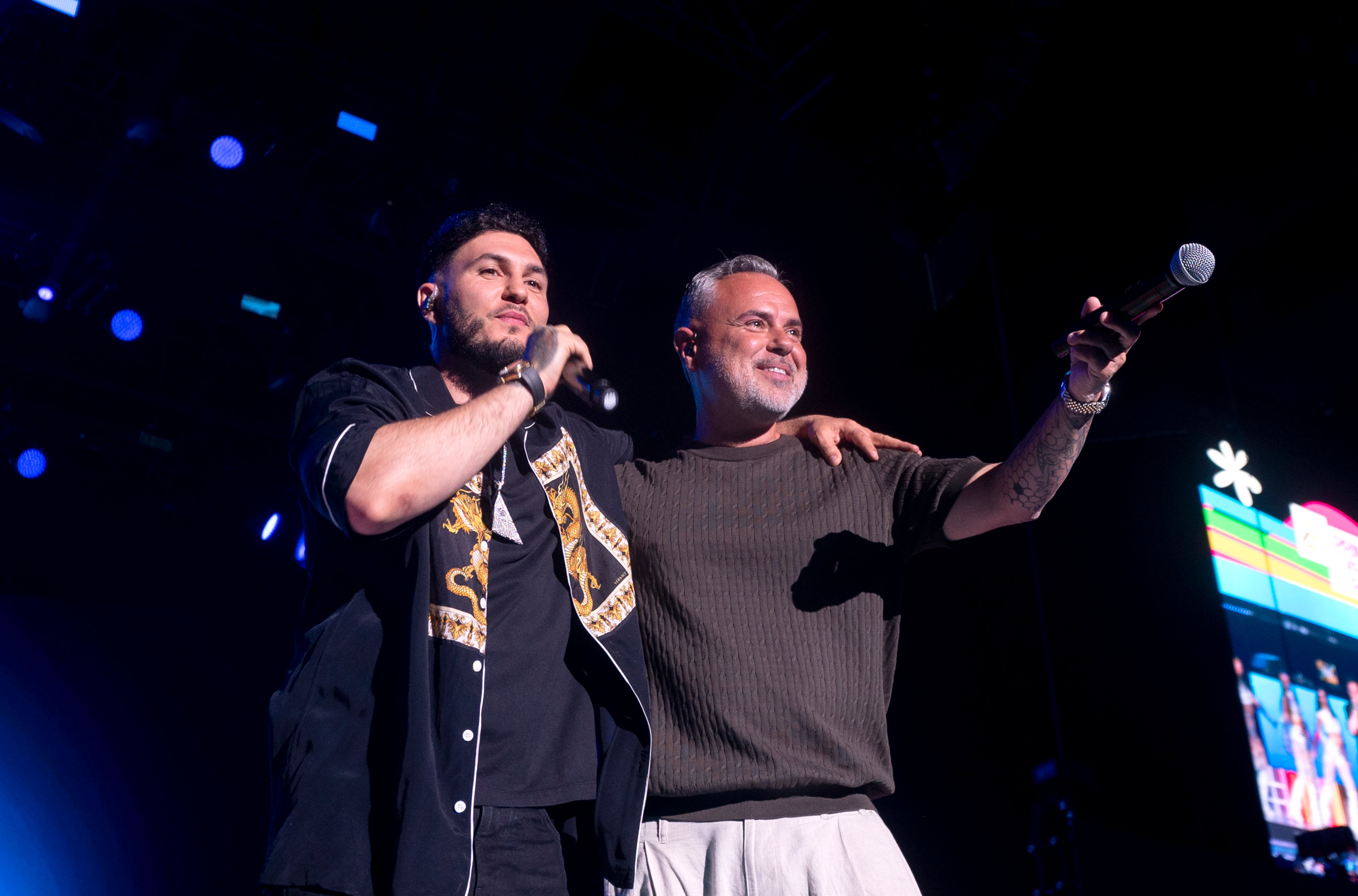 Omar Montes y Juan Magán en LOS40 Primavera Pop 2026