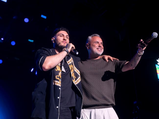 Omar Montes y Juan Magán en LOS40 Primavera Pop 2026