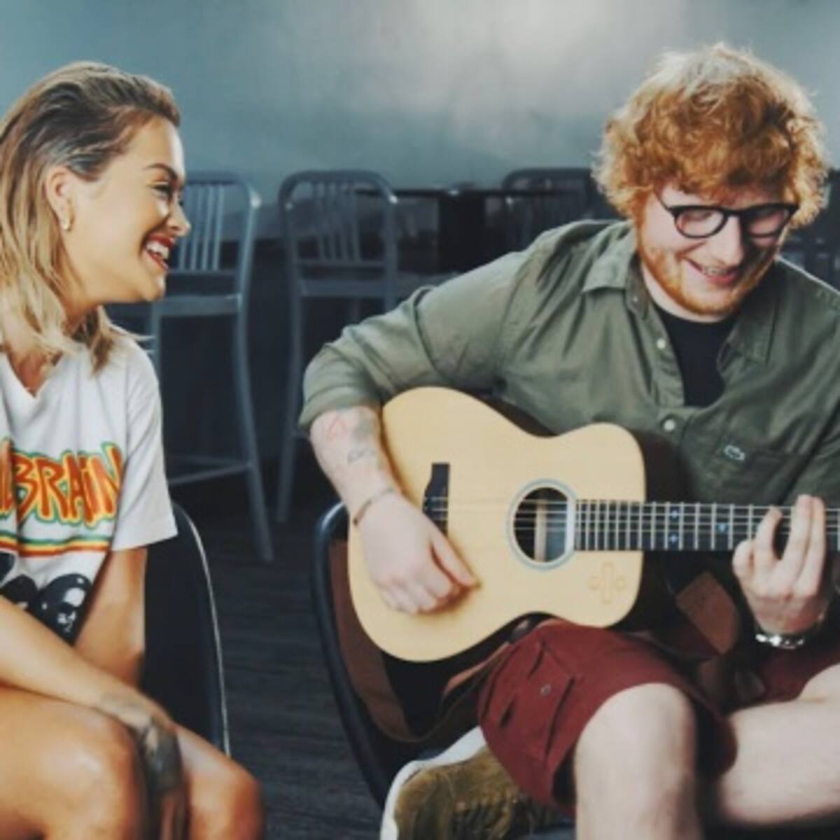 Ed Sheeran y Rita Ora se unen