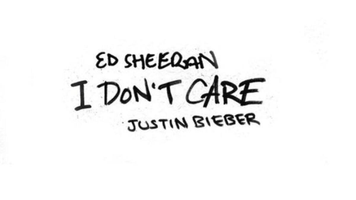 Ed Sheeran y Justin Bieber cautivan con el tema "I Don't Care"