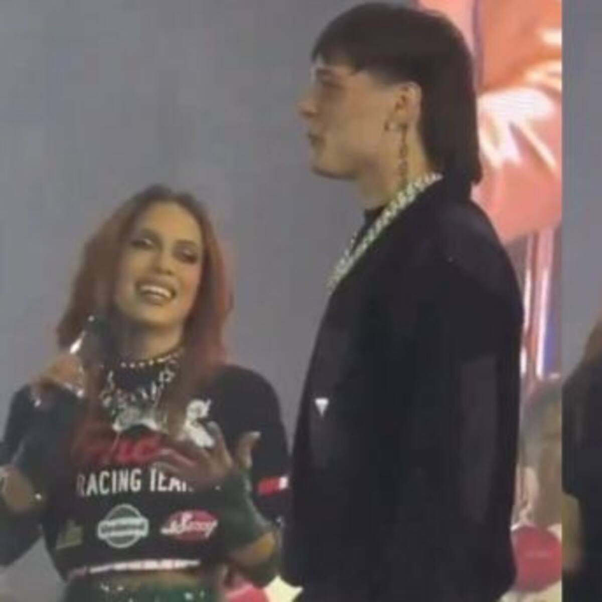El beso de Peso Pluma y Anitta que sorprendió a todos