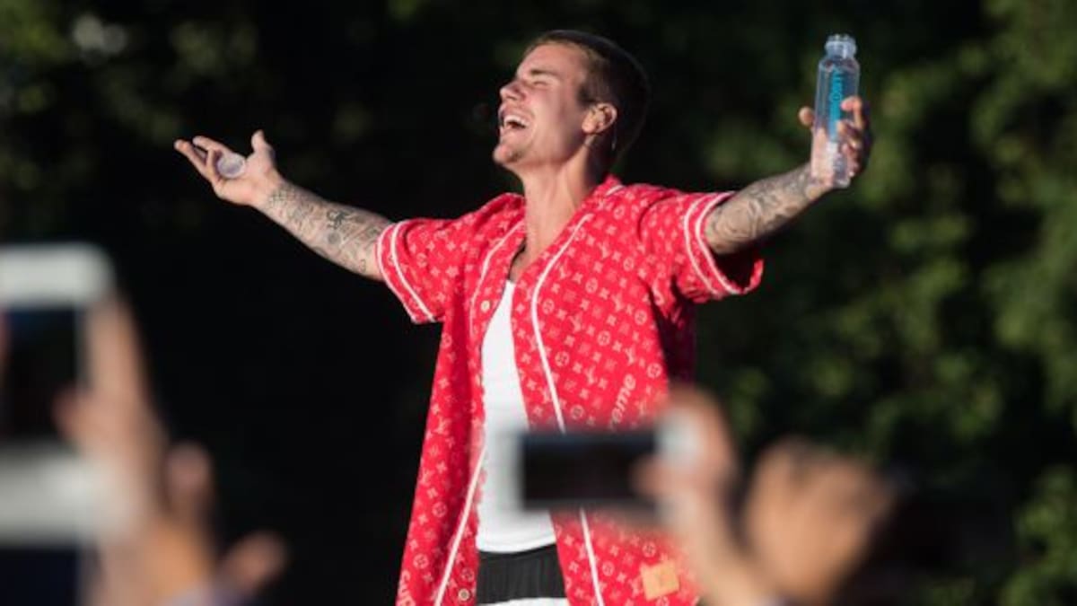 Salió una pizza con “gusto” a Justin Bieber