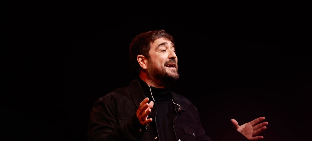 Antonio Orozco en los Premios Cadena Dial en Tenerife