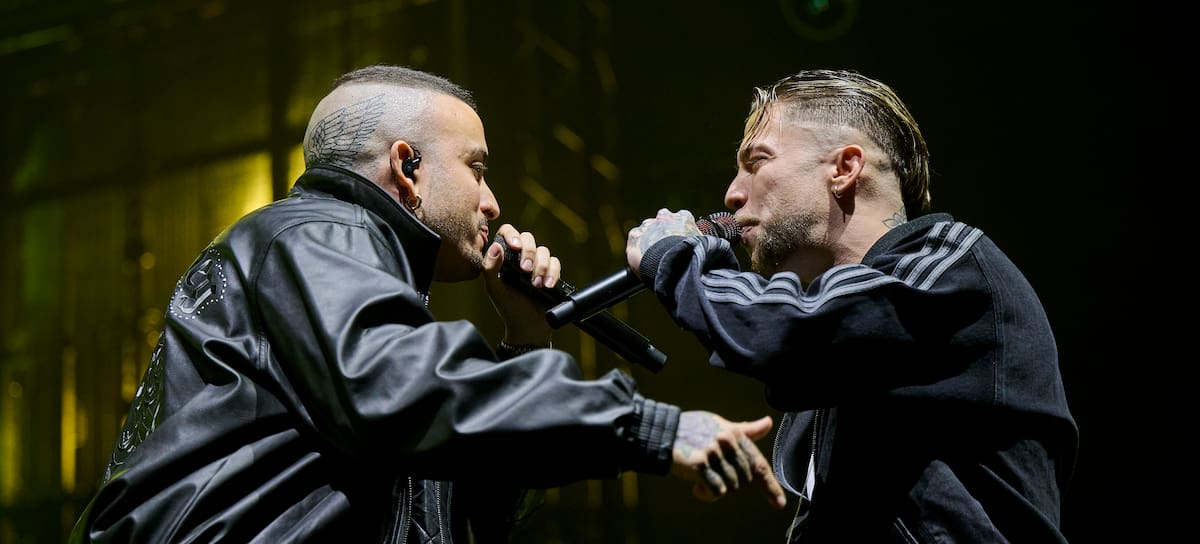 Natos y Waor en su concierto de Hijos de la Ruina en Madrid, marzo de 2026