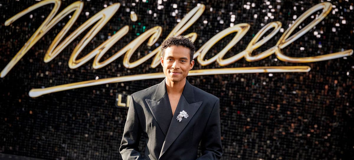 Jaafar Jackson, en la premiere de Michael en 2025 / Getty Images