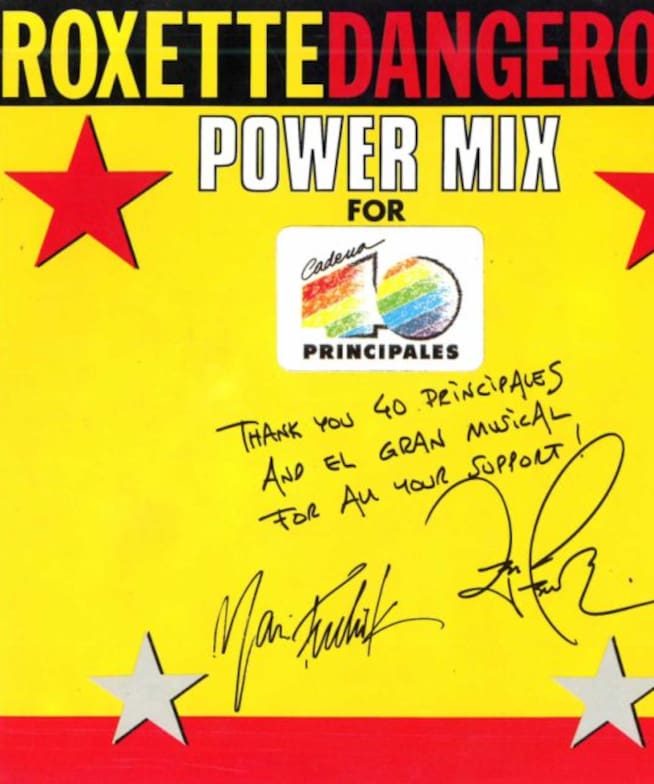 Portada Dangerous (Power mix) (Edición especial 40) Firmada y dedicada