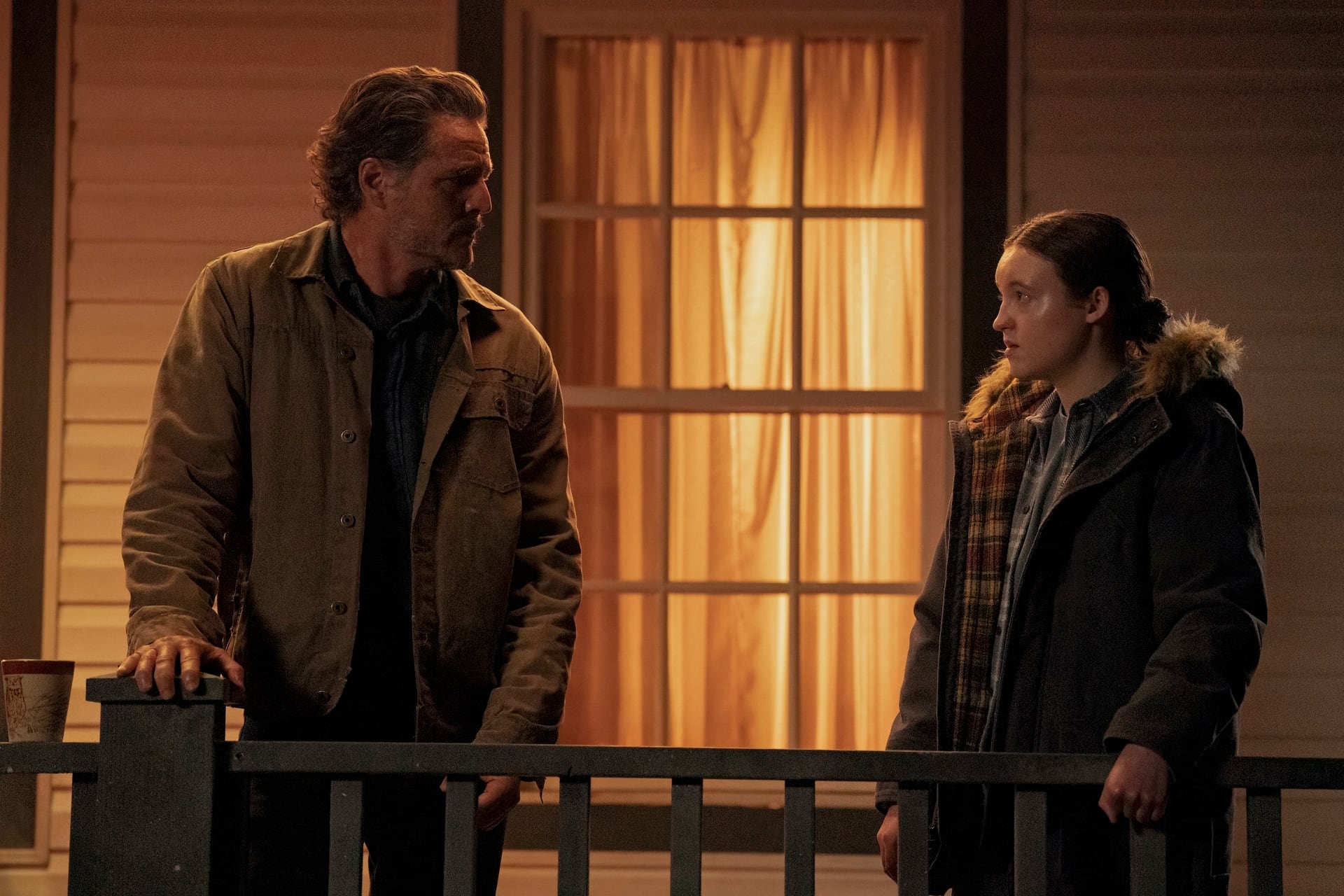 Pedro Pascal y Bella Ramsey en un fotograma de 'The Last of us'