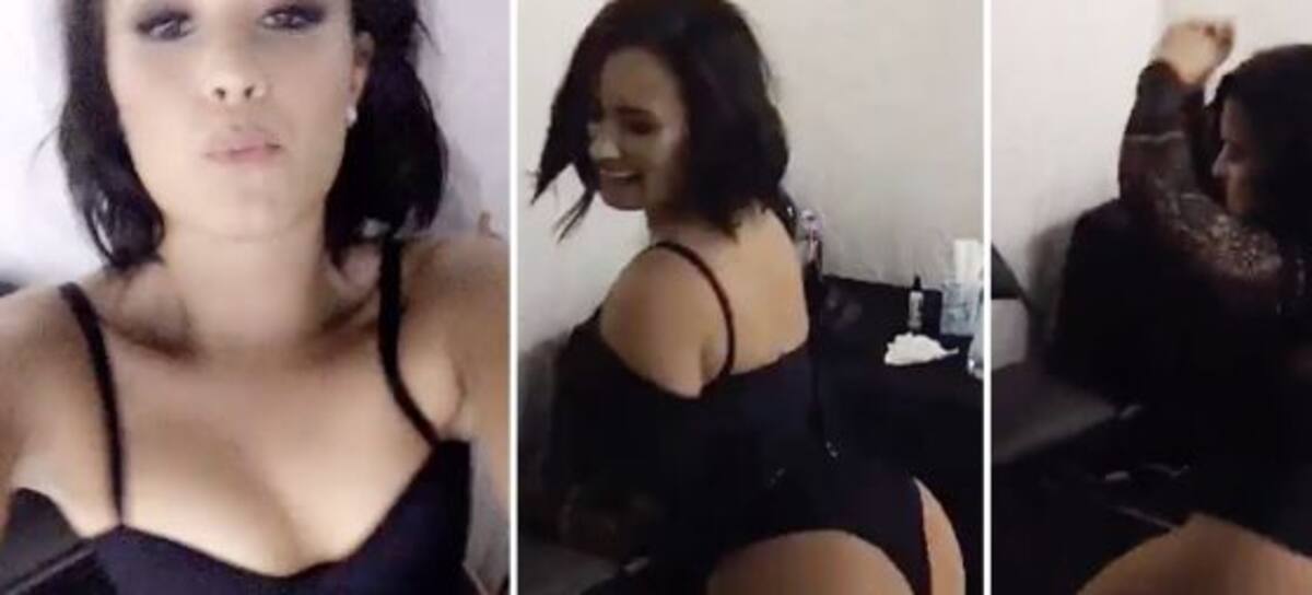 Demi Lovato la rompe haciendo twerking