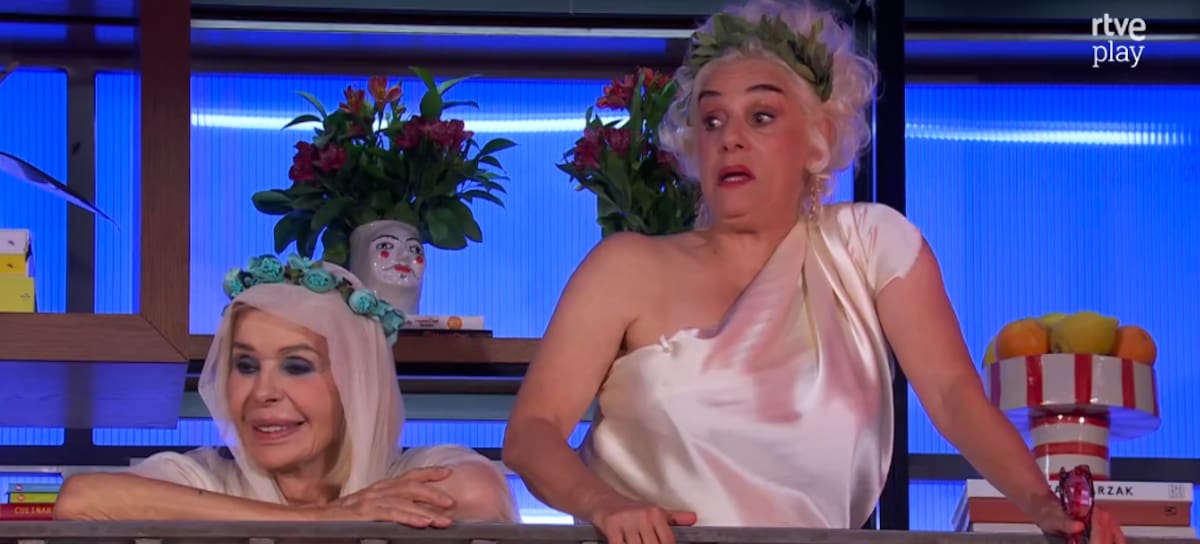Bibiana y Anabel Alonso en 'MasterChef Celebrity Legends' de RTVE