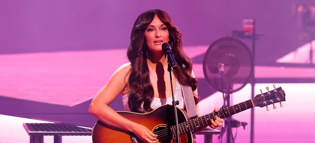 Kacey Musgraves durante un concierto en Nueva York.