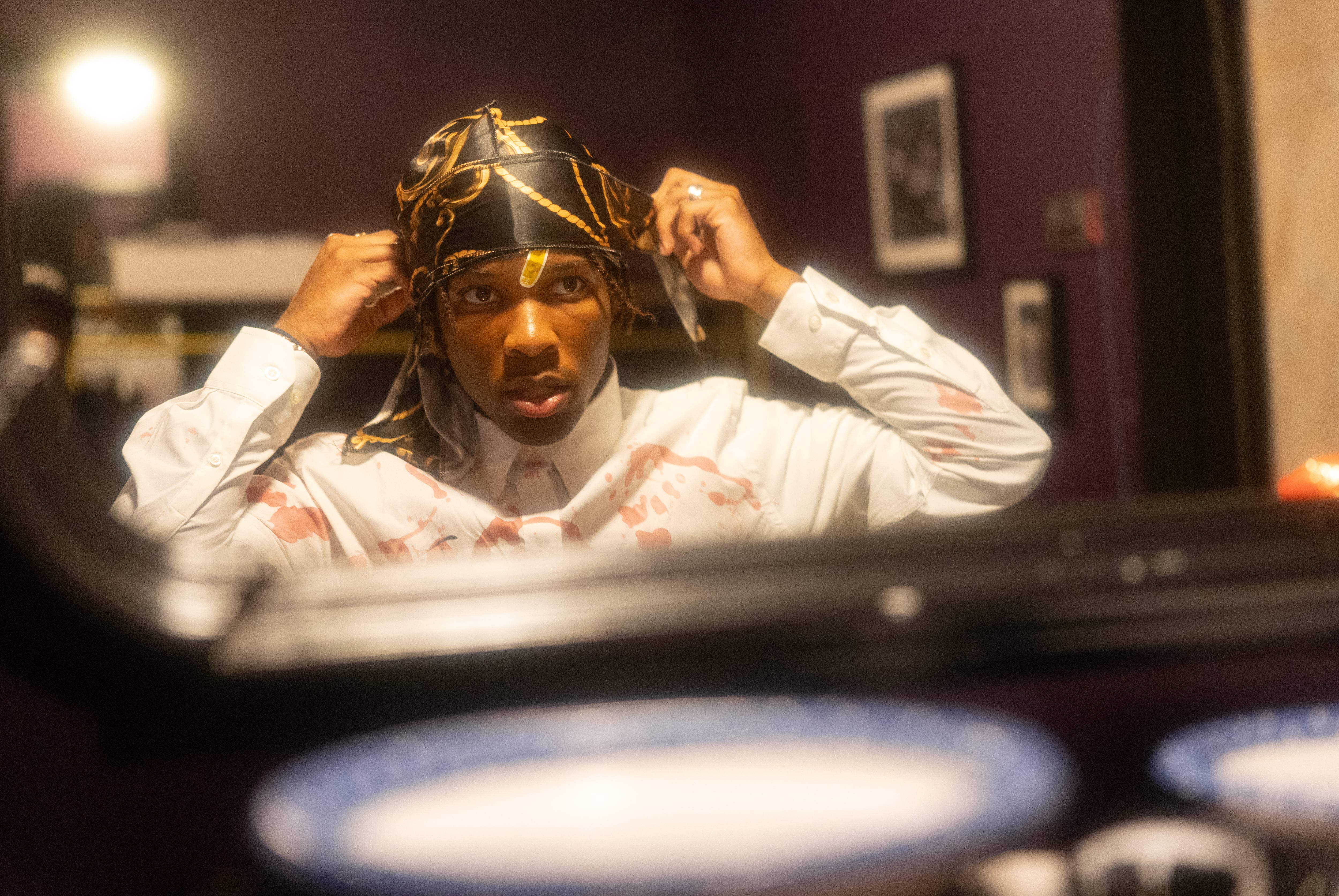 D4vd durante el 'Festival de Música y Arte' de Bonnaroo 2024, el 15 de junio de 2024 en Manchester, Tennessee. 