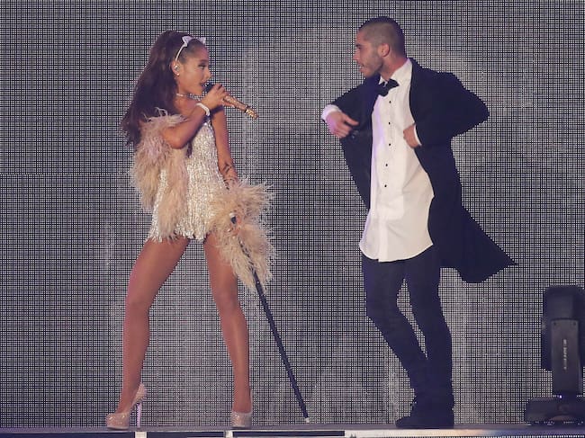 Ariana Grande y Ricky Alvarez en 2015