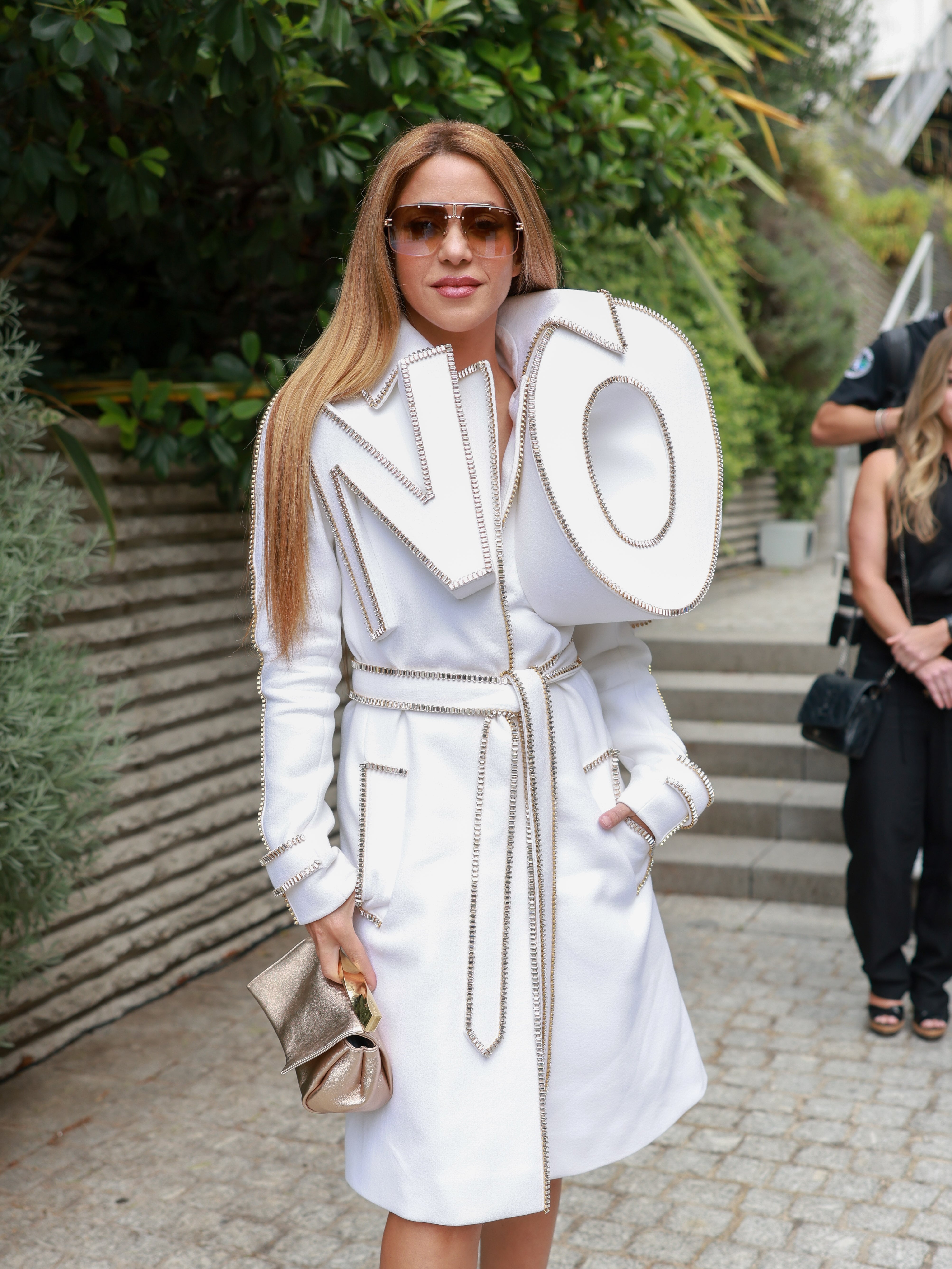 Shakira en la Fasion Week de Paris