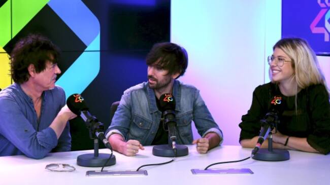 De izquierda a derecha: Nacho Campillo, David Otero y Ana Matamoros.