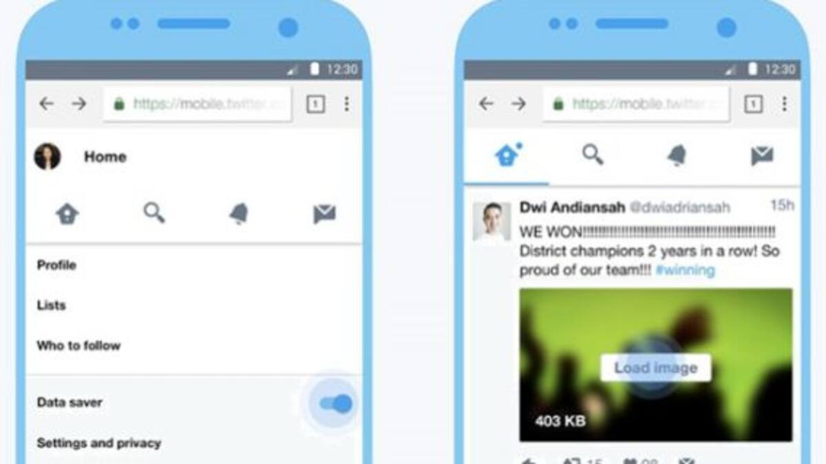 Twitter lanza una versión que consume menos batería