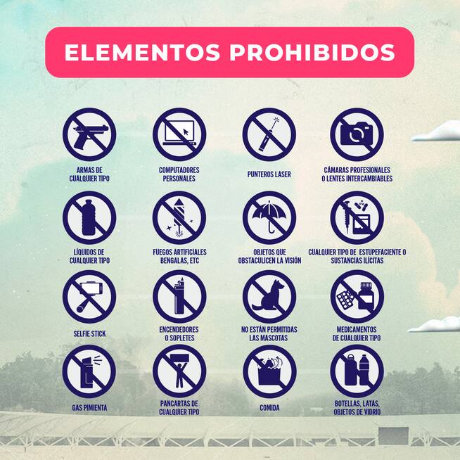Elementos Prohibidos Los Bunkers Concepción