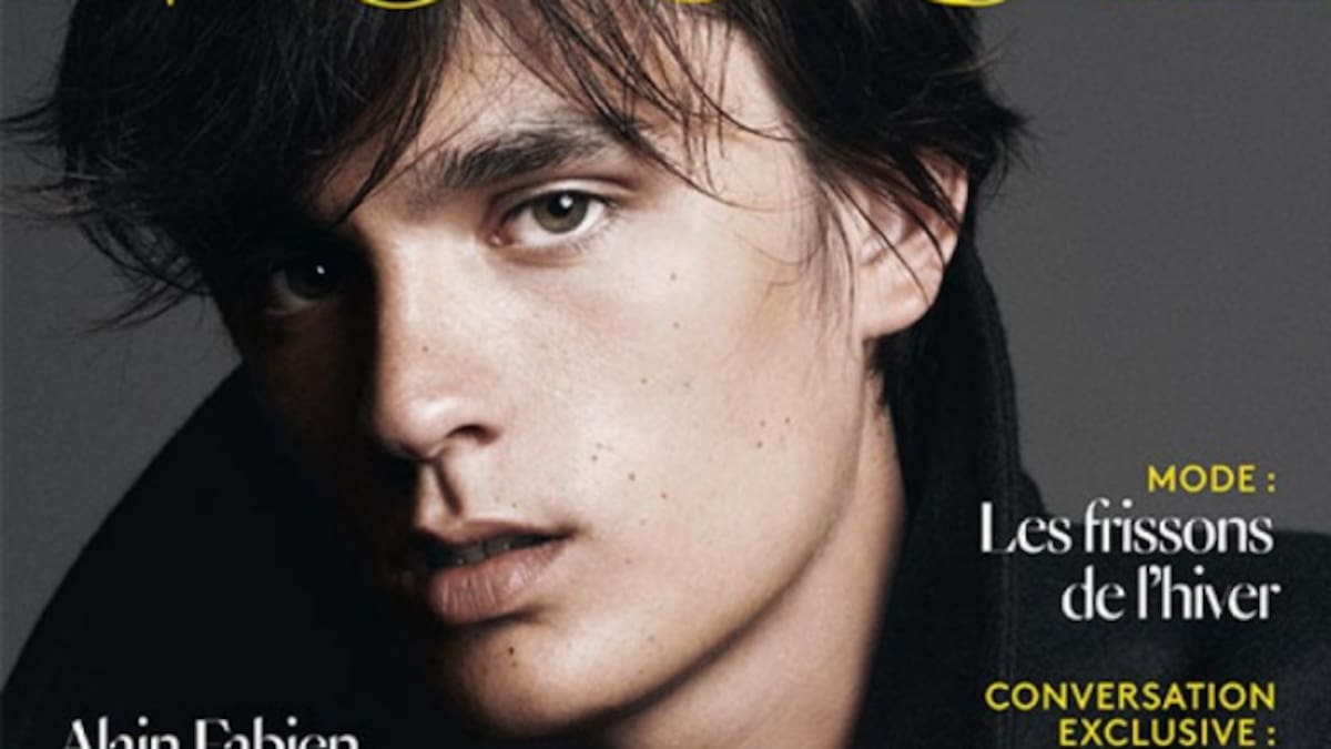 El hijo de Alain Delon, cotizado modelo