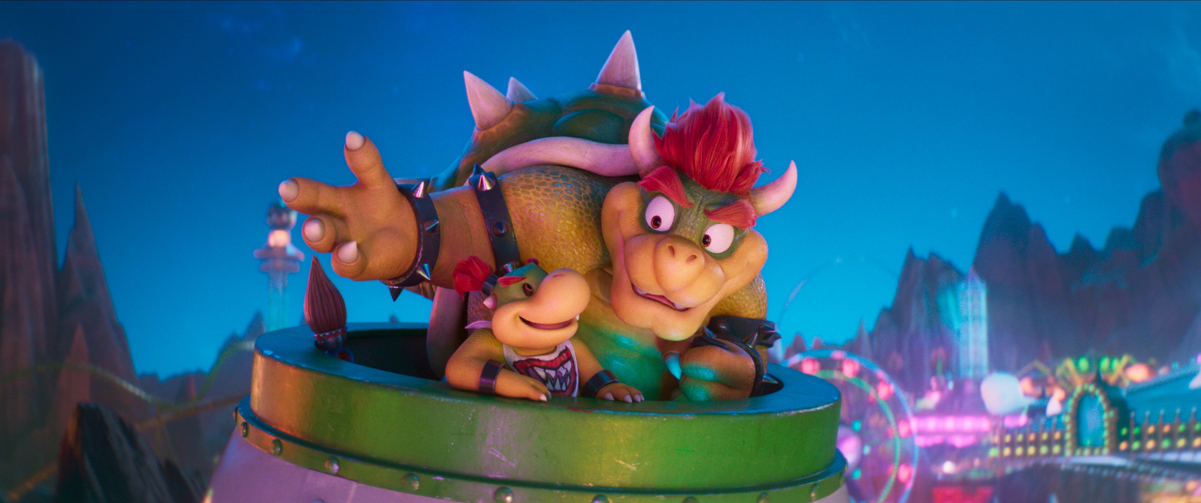 Bowsy y Bowser en 'Super Mario Galaxy La Película'. / Universal Pictures
