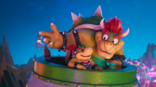 Bowsy y Bowser en 'Super Mario Galaxy La Película'. / Universal Pictures