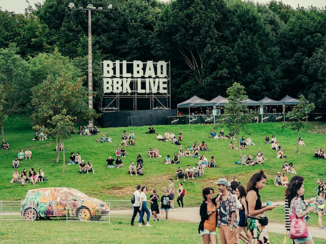 Una imagen del festival BBK Live.