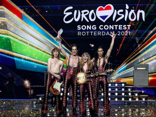 Måneskin, ganadores de Eurovisión 2021