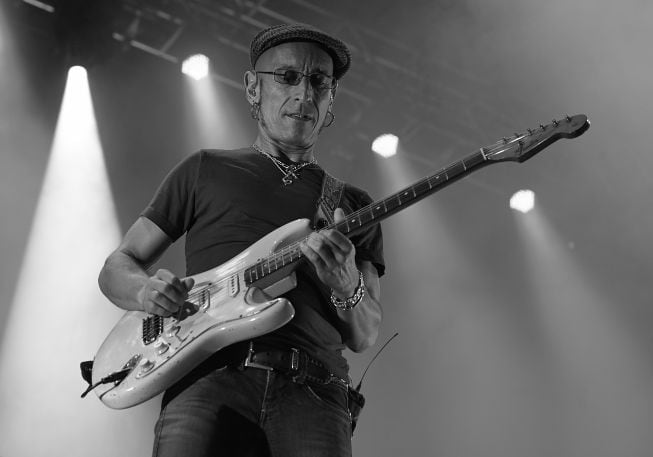 Fito Cabrales, cantante de Fito & Fitipaldis, durante un concierto.