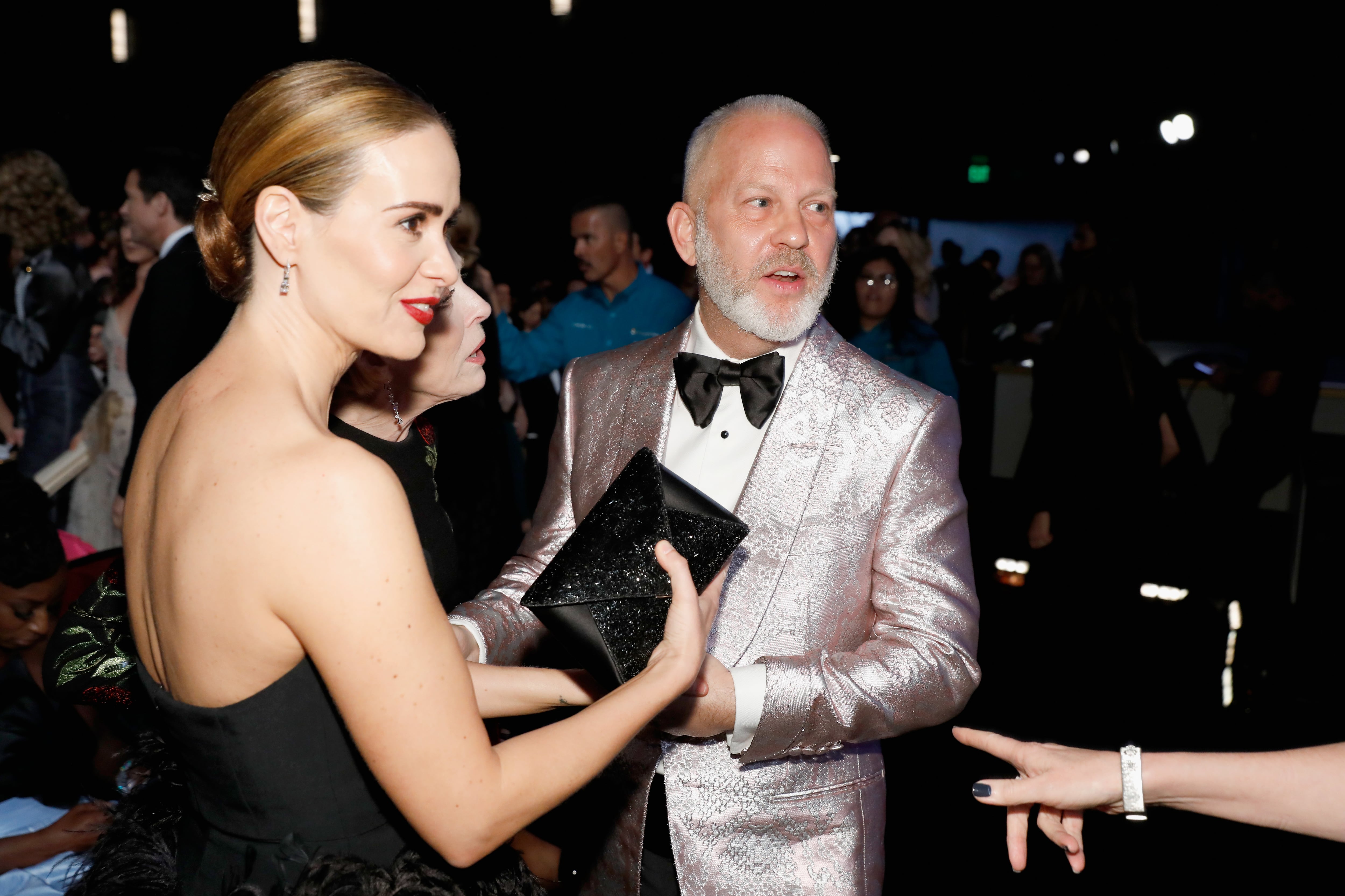 Sarah Paulson y Ryan Murphy en los Premios Emmy de 2018. / Trae Patton/NBCU Photo Bank/NBCUniversal via Getty