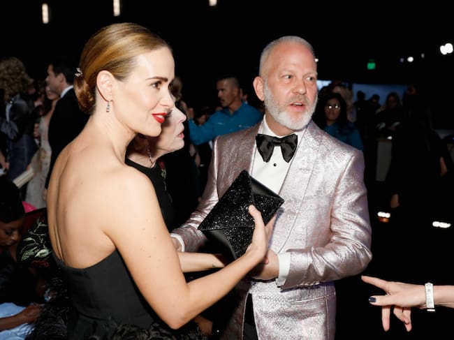Sarah Paulson y Ryan Murphy en los Premios Emmy de 2018. / Trae Patton/NBCU Photo Bank/NBCUniversal via Getty