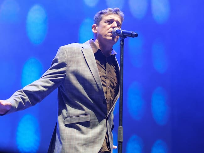 Javier Ojeda, vocalista de Danza Invisible.