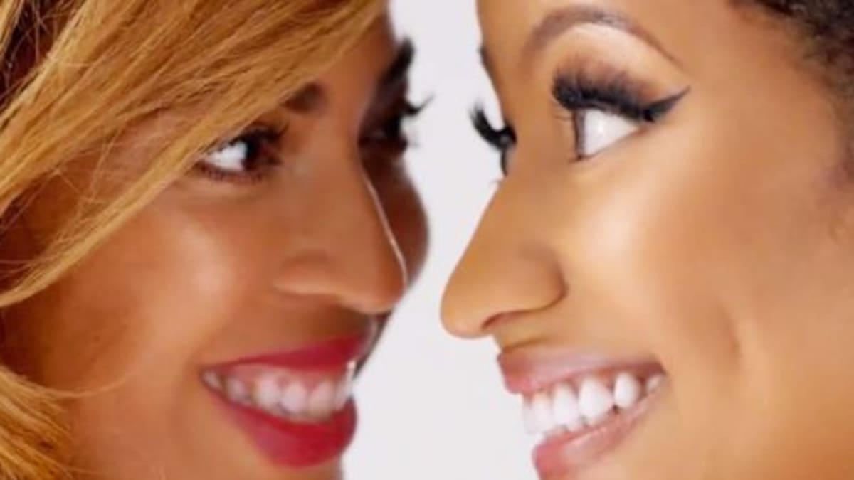 Beyoncé y Nicki Minaj lanzan videoclip juntas