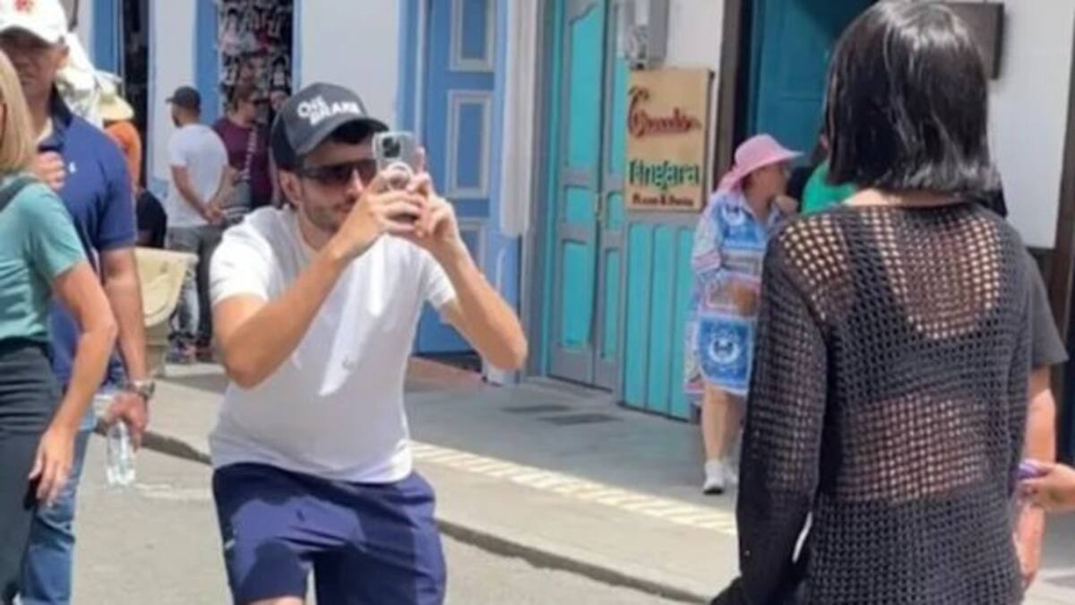 Se filtraron fotos de Sebastián Yatra y Aitana recorriendo Medellín juntos ¡Mirá!