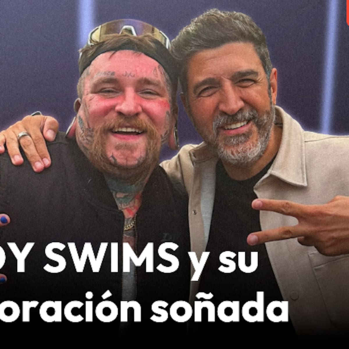 Teddy Swims recuerda su paso por LOS40 Music Awards con Benson Boone: "Estaba haciendo FaceTime con la madre de mi hijo desde el hospital"