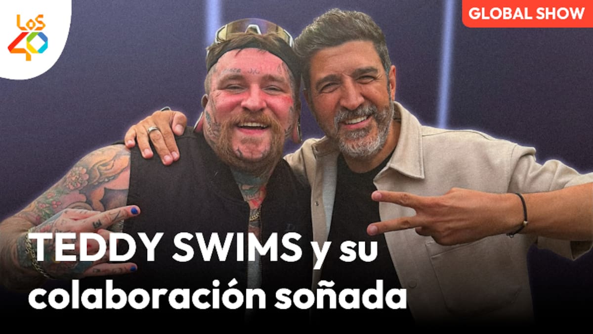 Teddy Swims recuerda su paso por LOS40 Music Awards con Benson Boone: "Estaba haciendo FaceTime con la madre de mi hijo desde el hospital"