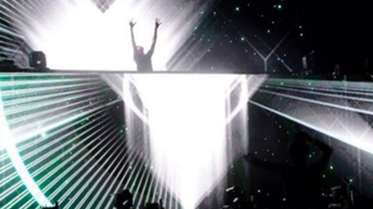 Calvin Harris hizo bailar a México