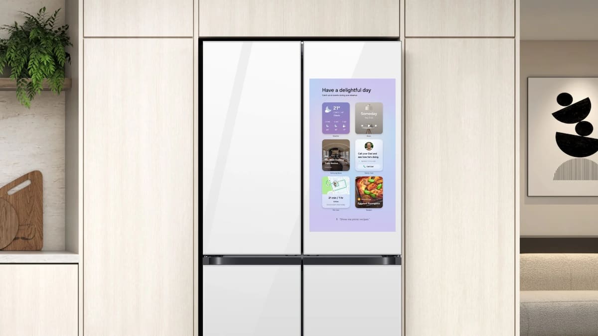 Samsung lanza un nuevo refrigerador con Inteligencia Artificial