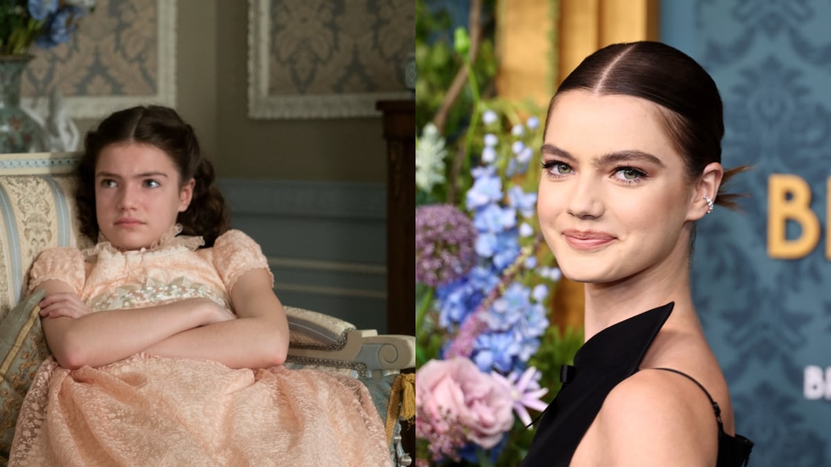 Florence Hunt como Hyacinth Bridgerton - Getty y Netflix