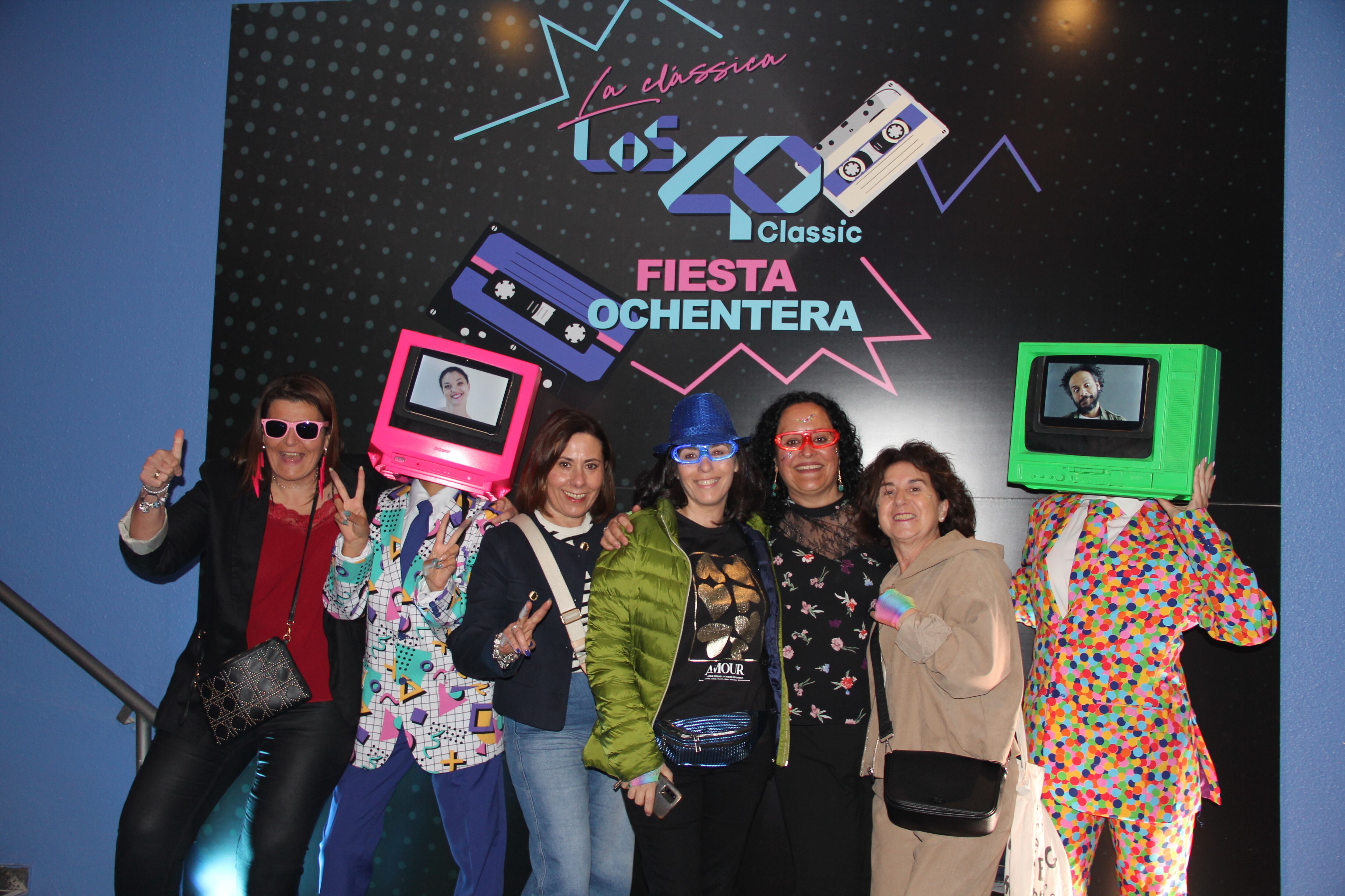 La Clássica Fiesta Ochentera, en Lugo. Foto cedida por Gaby Davila (LOS40 Galicia)